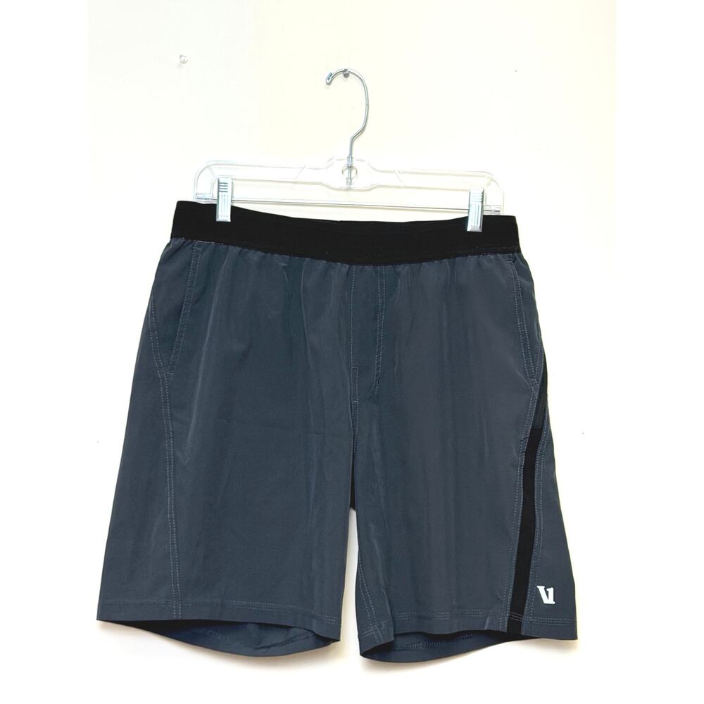 Vuori Domain Performance Shorts Unlined Charcoal Grey Large